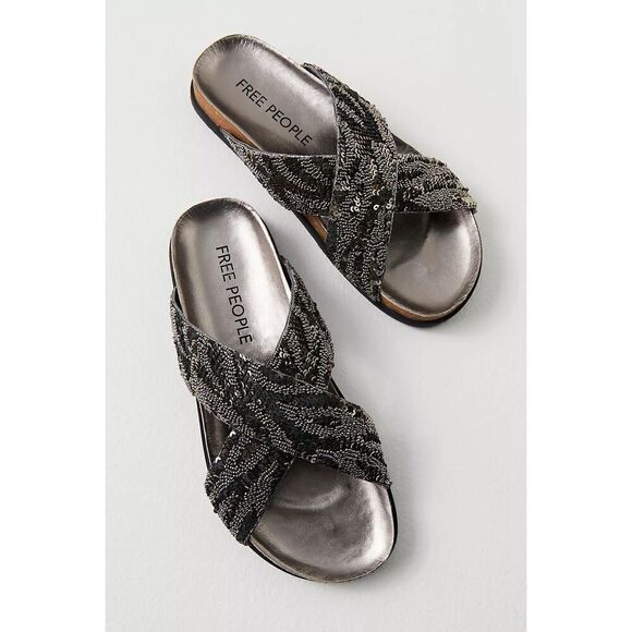 New Free People Sandales Moon Child Size 37.5 - Picture 1 of 12